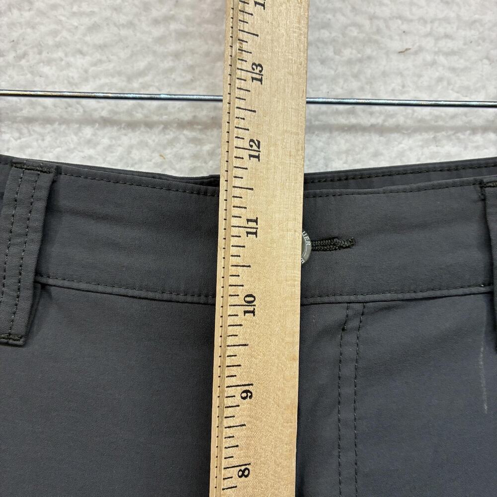 Eddie Bauer Shorts Mens 34 Gray Travex Chino Nylon Stretch Quick Dry Travel - Picture 8 of 10